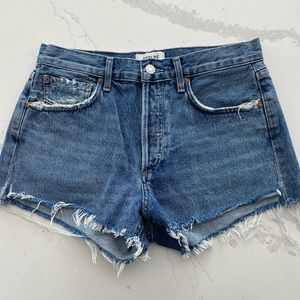 Agolde Parker Denim Shorts